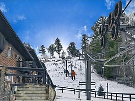 Pine Mountain has three ski lifts.