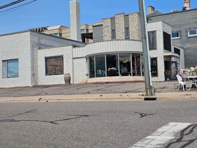This building on Marquette's Front Street is slated for renovations.