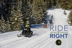 Snowmobiling is big business in the U.P. and the DNR is promoting rider safety with its Ride Right campaign.