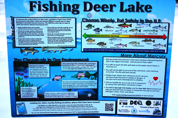 Education has played an important role in managing Deer Lake. 