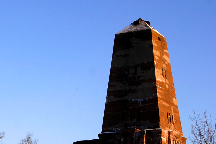 One of the remnants of the mining industry that has since moved out of the city limits. 