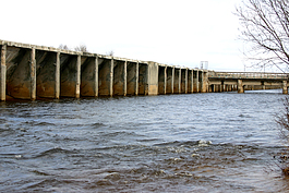 A familiar site to anyone who has been through the heart of Manistique. 