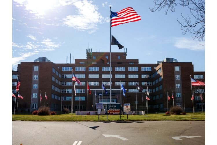The Oscar G. Johnson VA Medical Center in Iron Mountain,